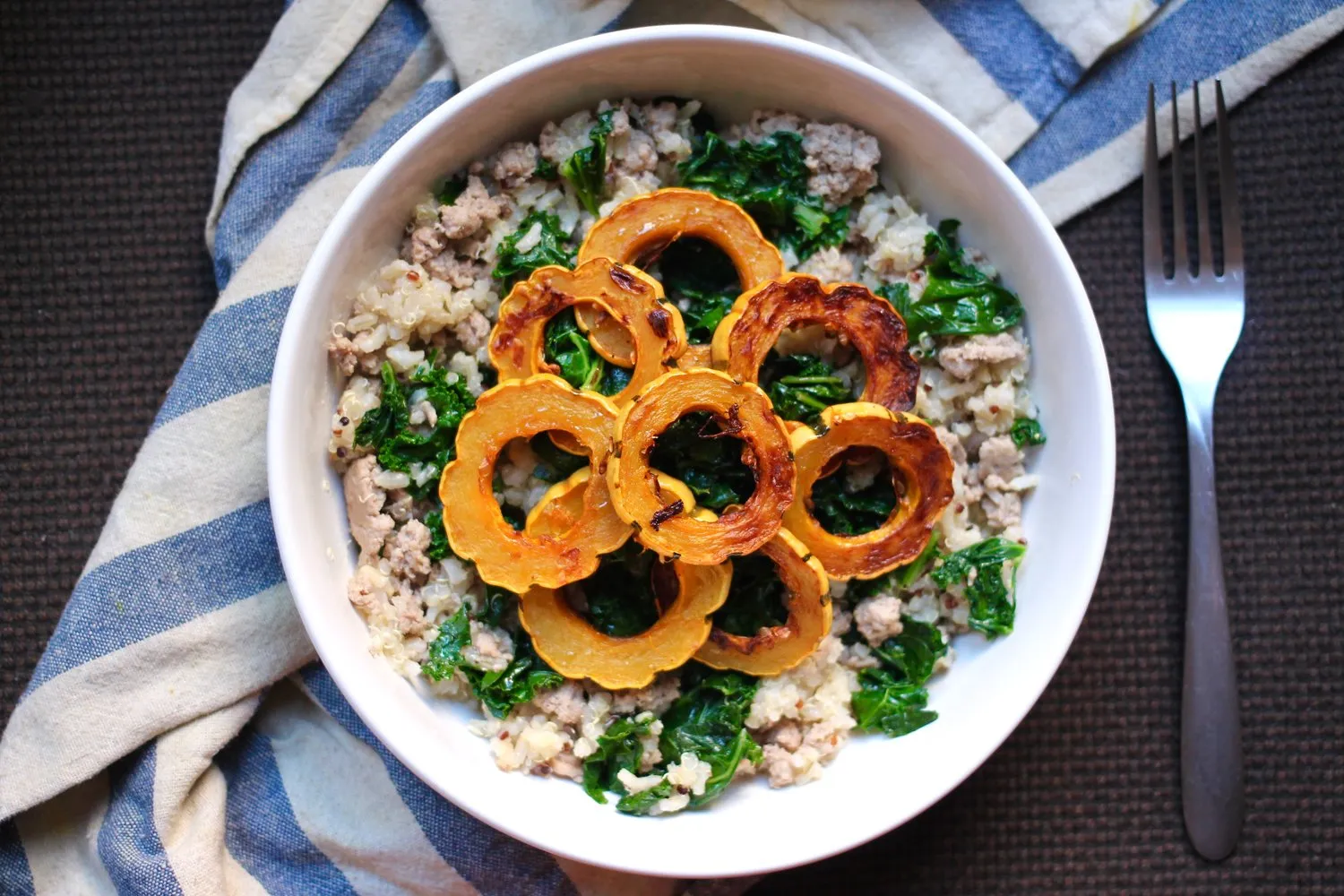 Turkey Kale Tahini Dinner Bowls