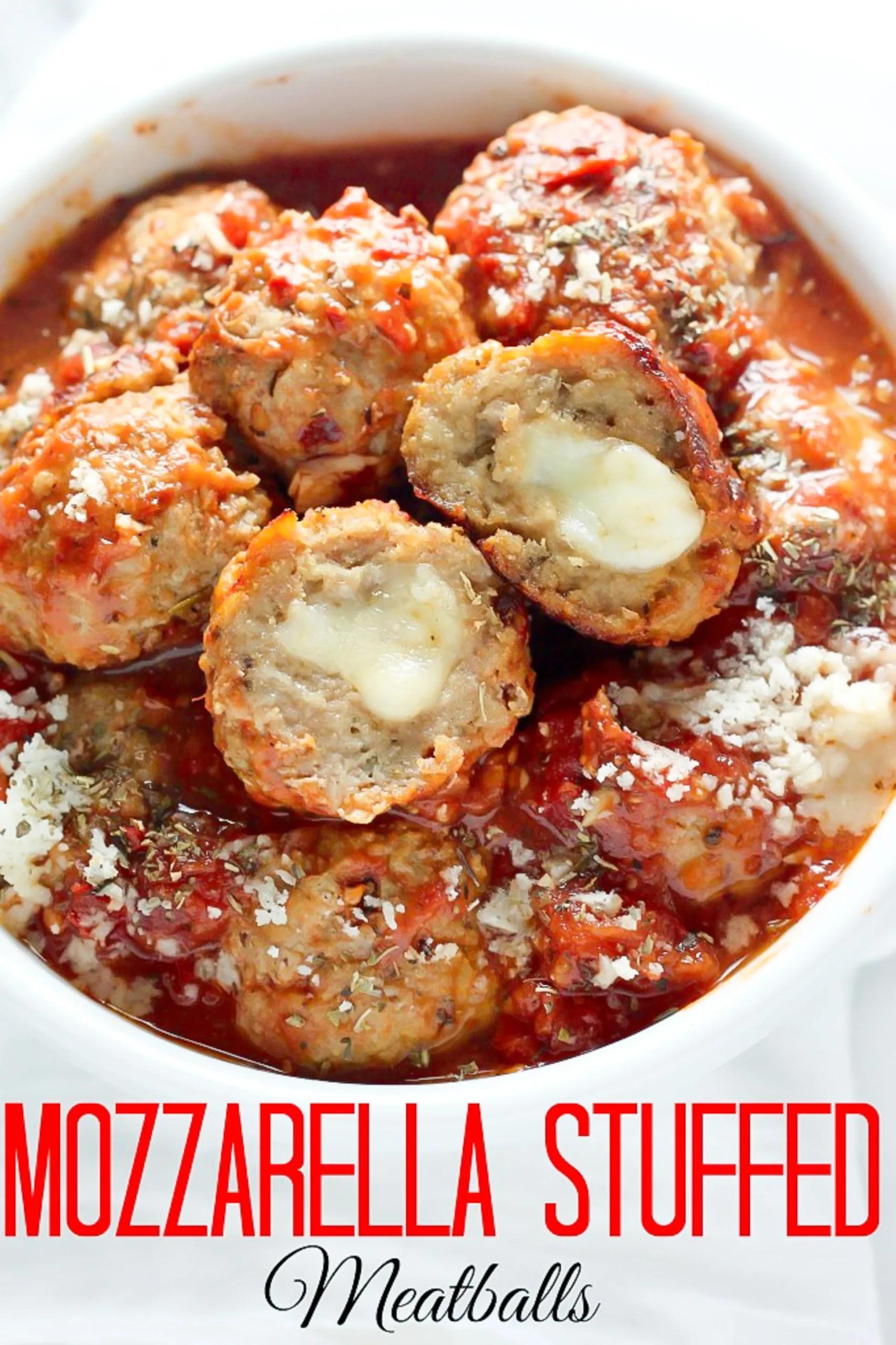 Turkey Meatball with Mozzarella