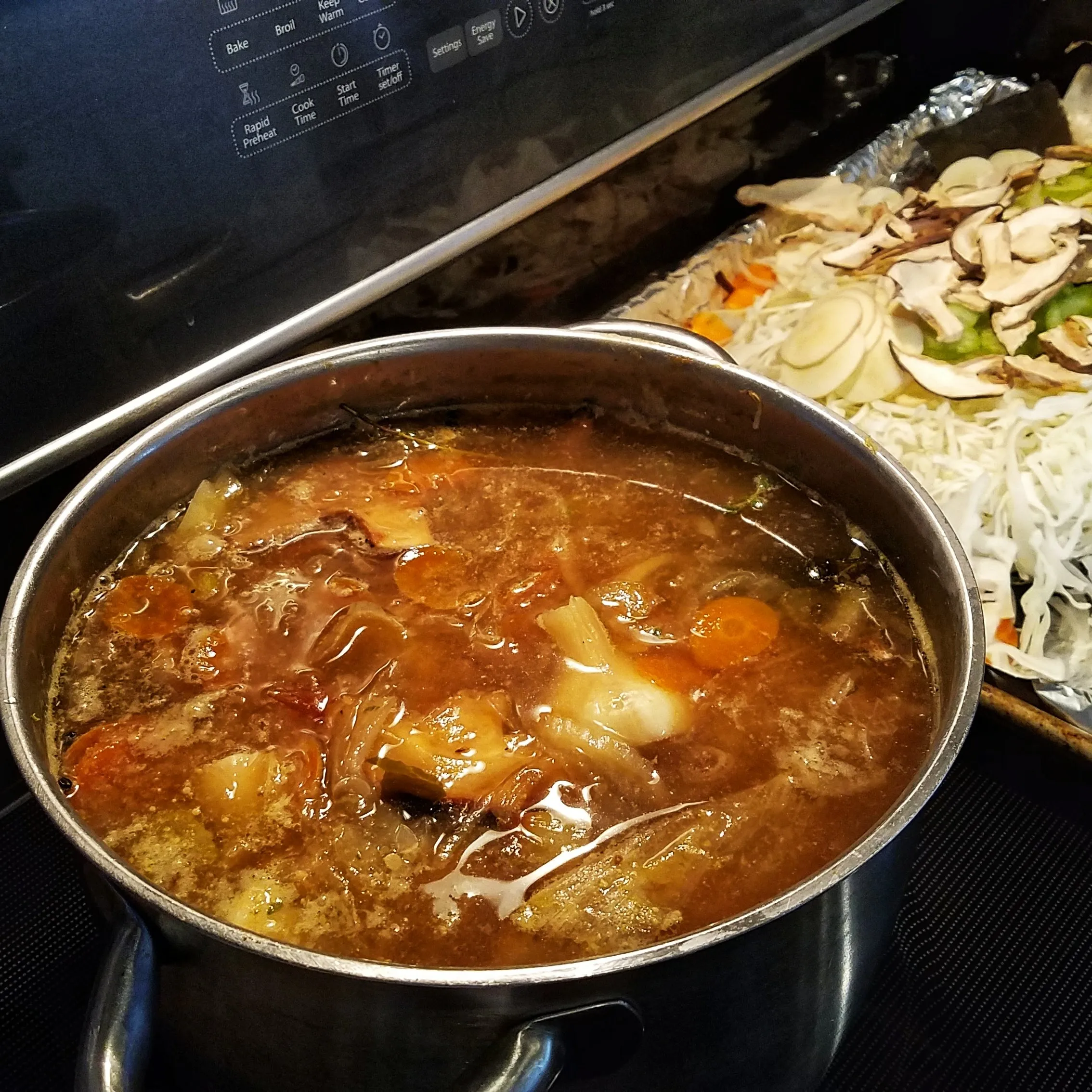 Umami Packed Brown Vegetable Stock