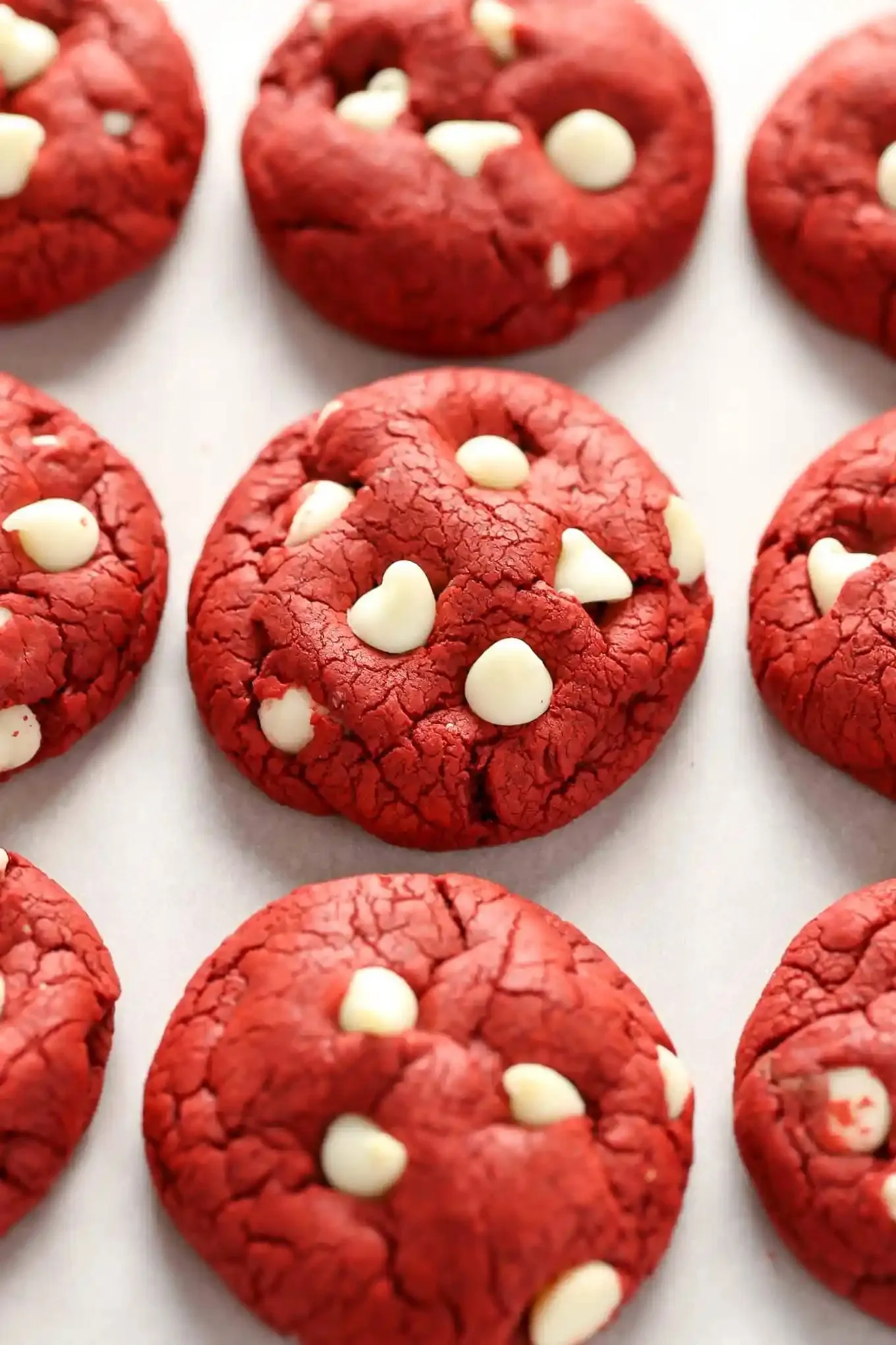 Valentine's Day Red Velvet Cookies