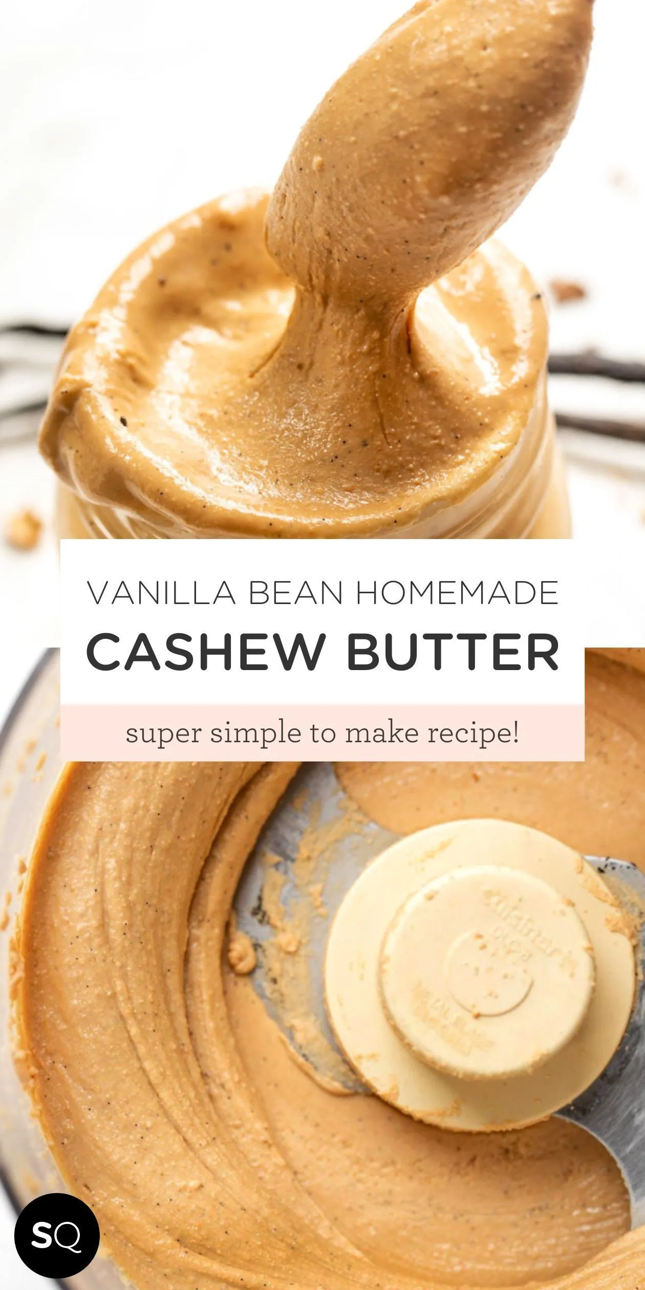 Vanilla Bean Macadamia Cashew Keto Butter