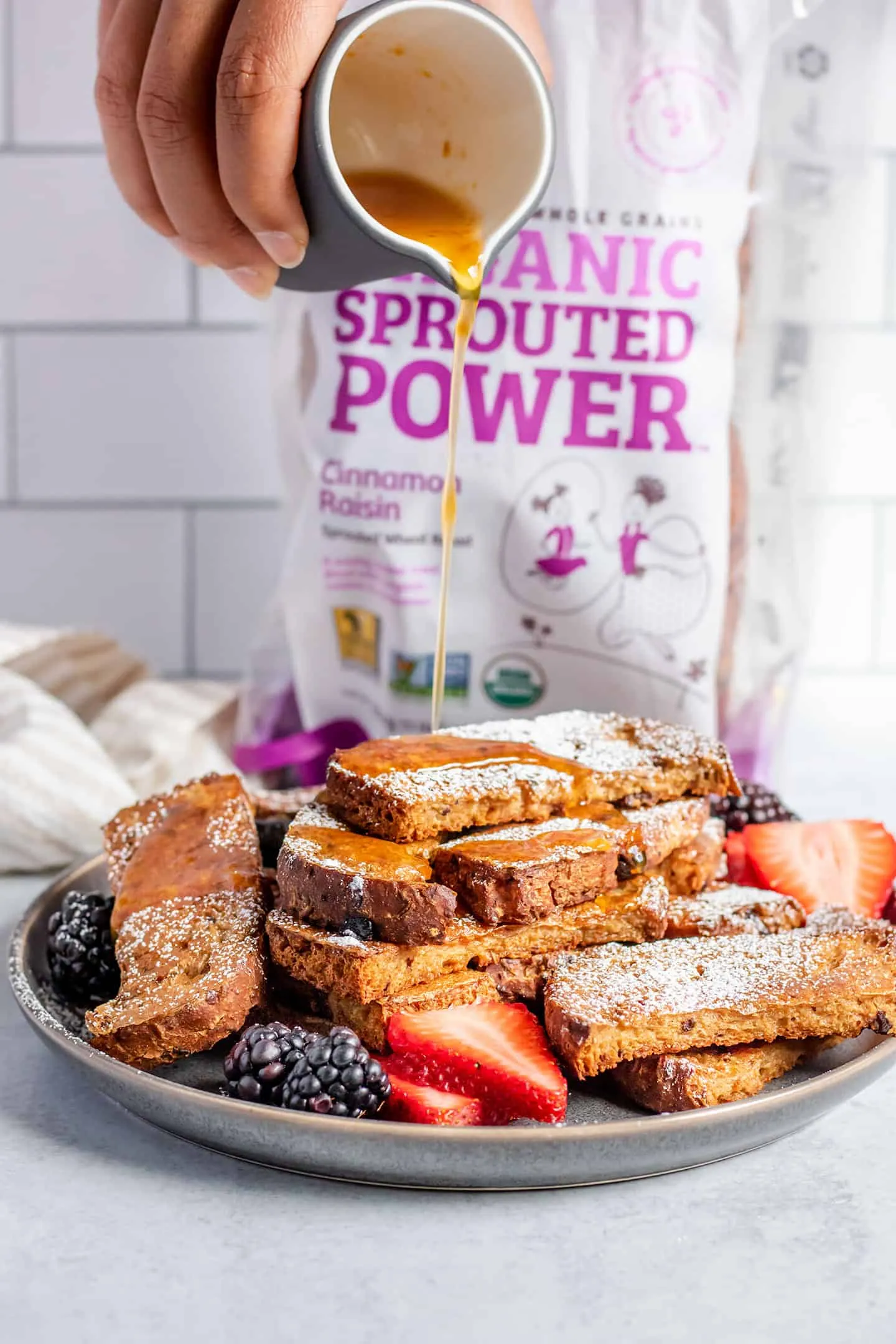 Vegan Cinnamon French Toast Sticks