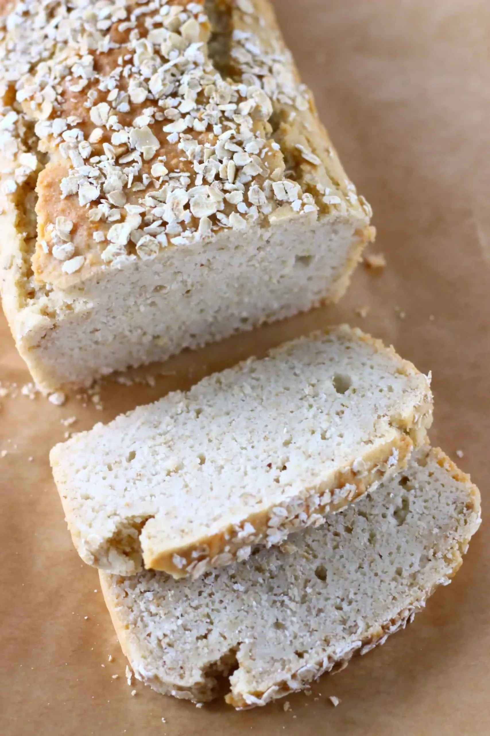 Vegan Gluten Free Oat Bread