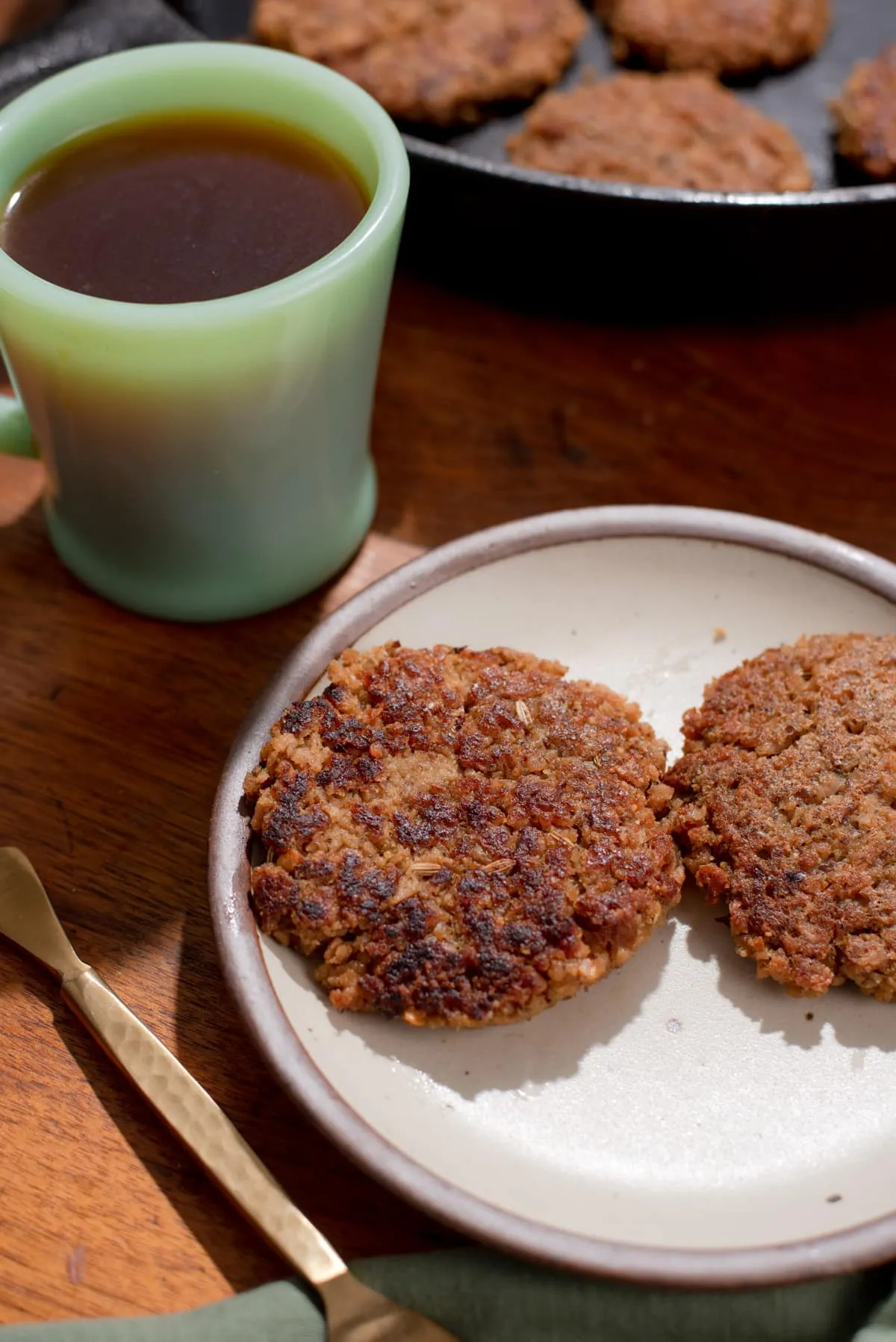 Vegan Maple Breakfast Sausage