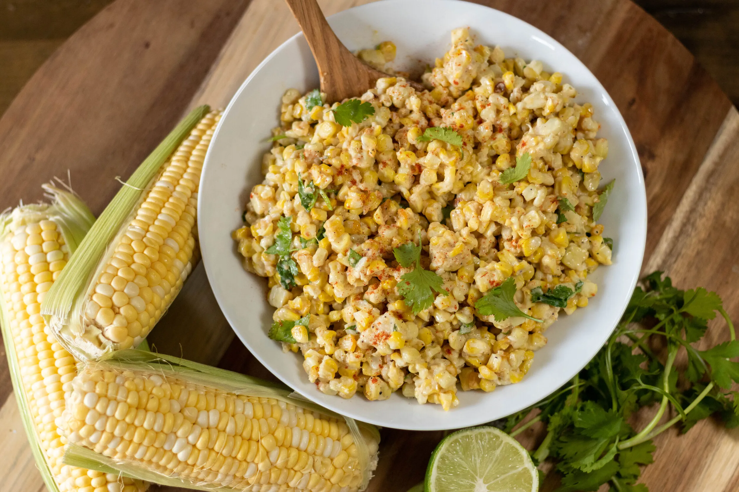 Vegan Mexican Street Corn Salad