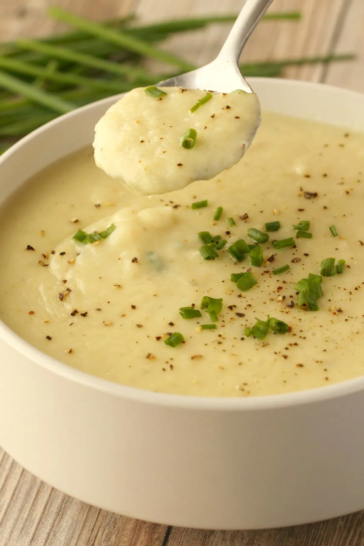 Vegan Potato and Leek Soup