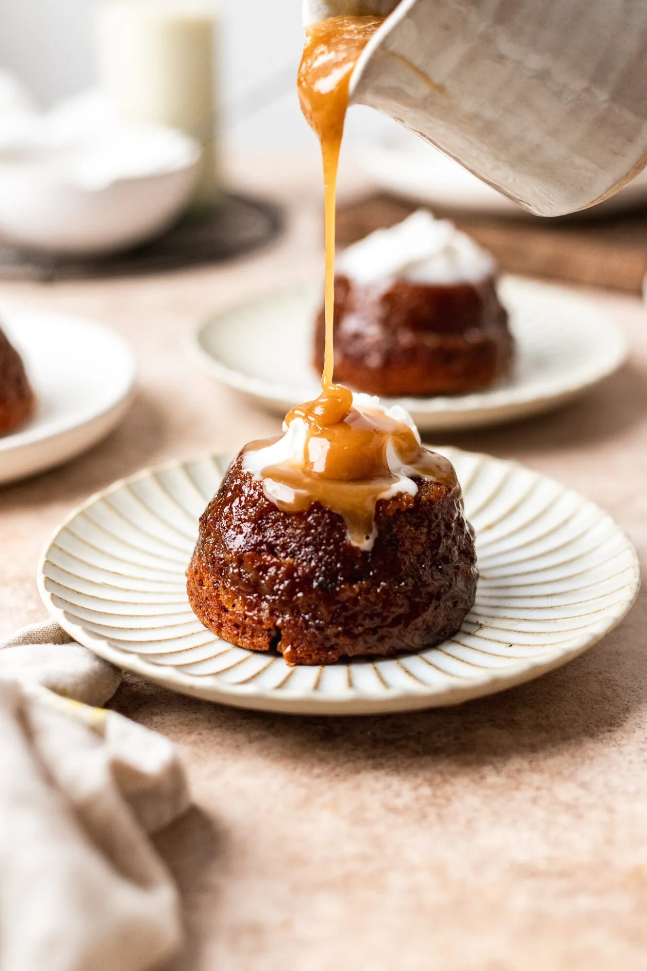 Vegan Sticky Date Puddings