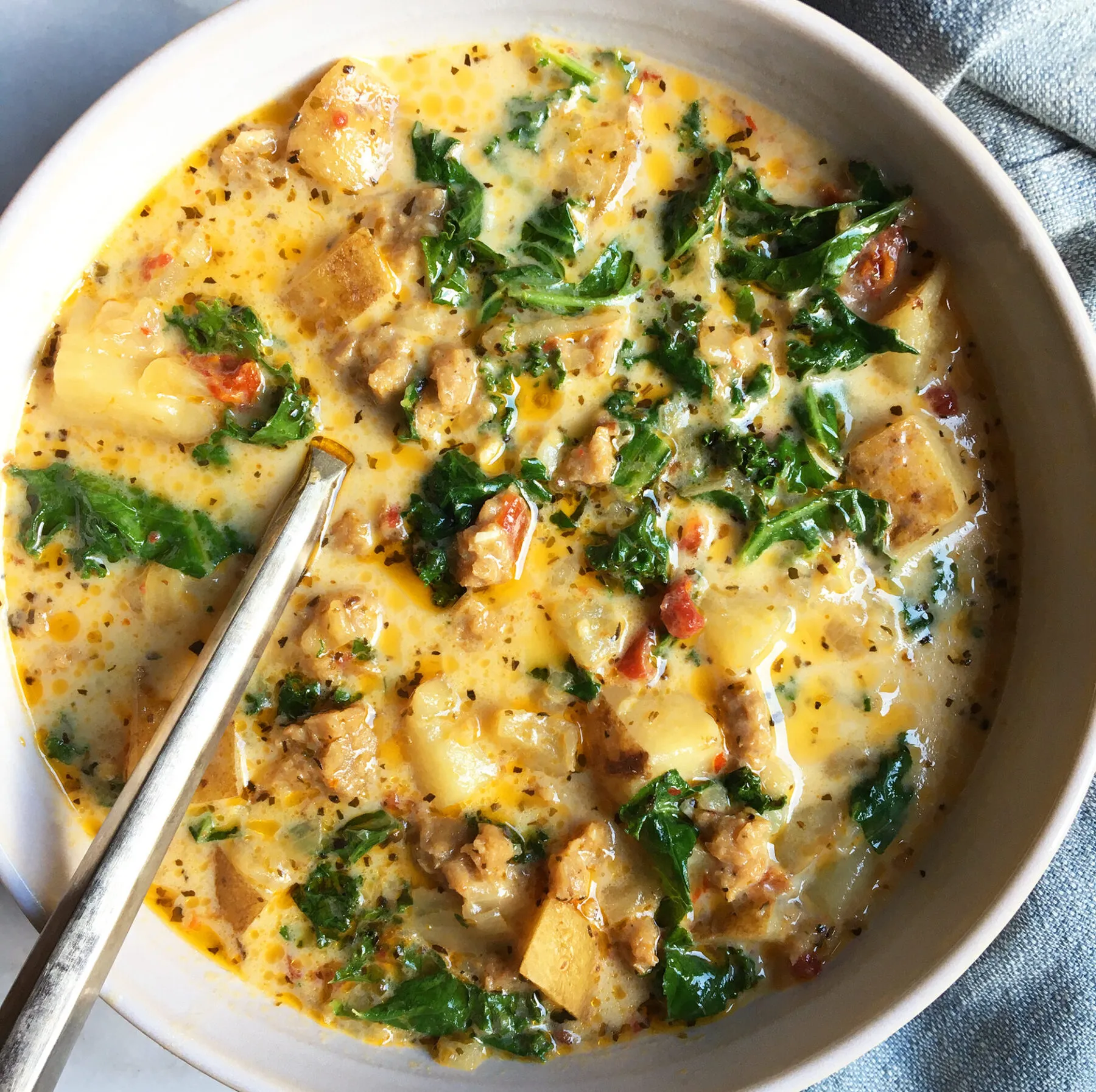 Vegan Zuppa Toscana Soup