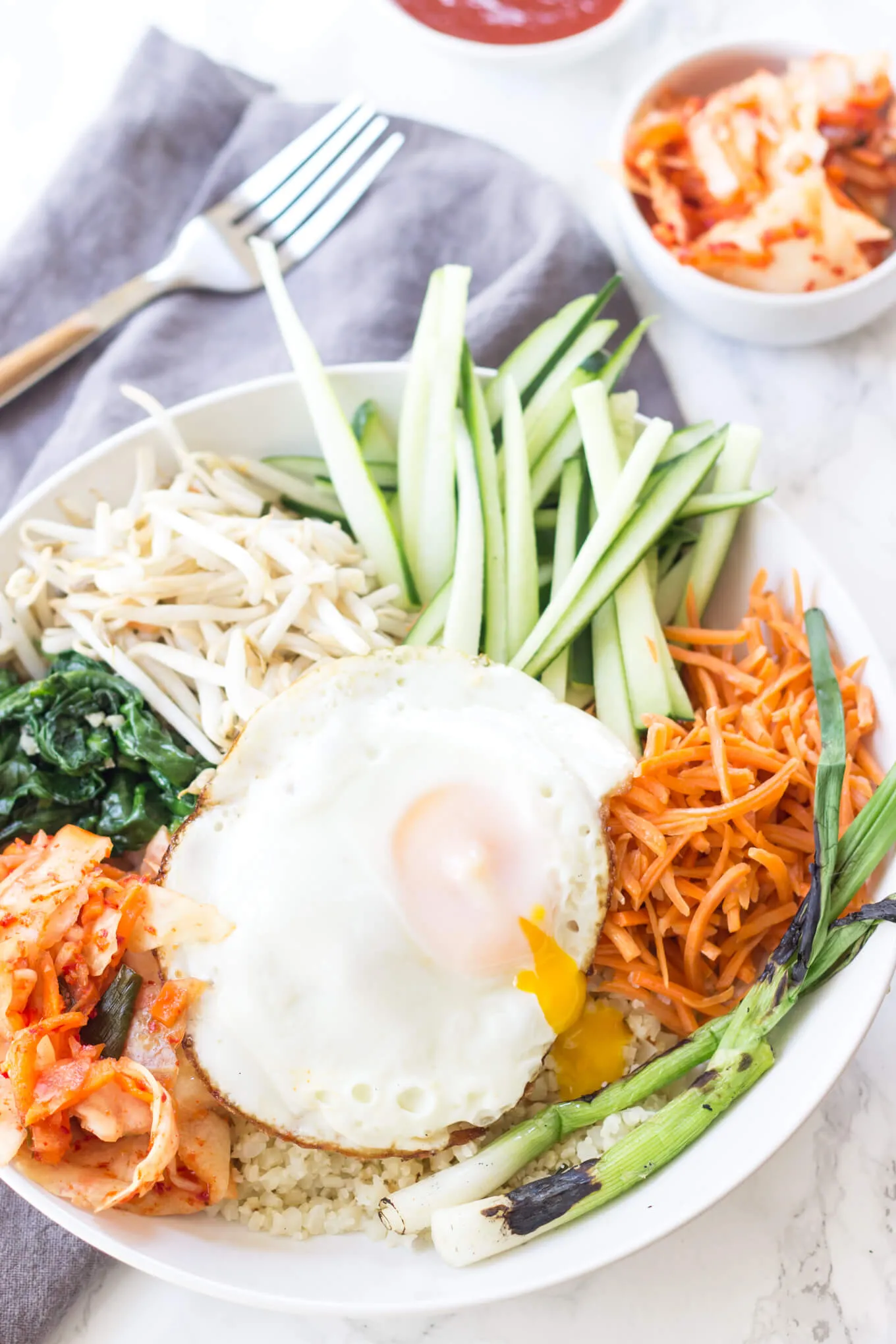 Vegan and Paleo Bibimbap