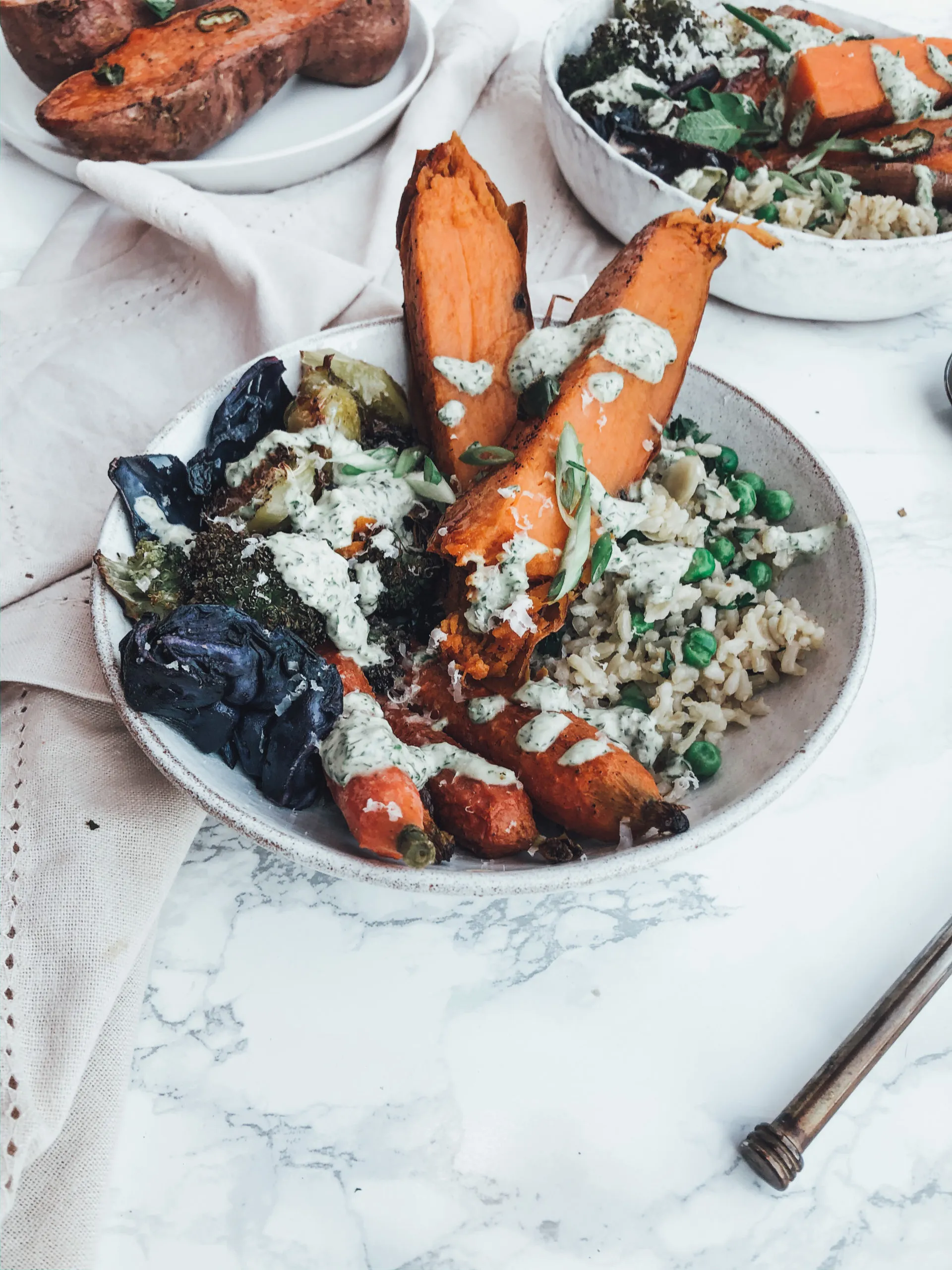 Vegetables with Lemon Sauce