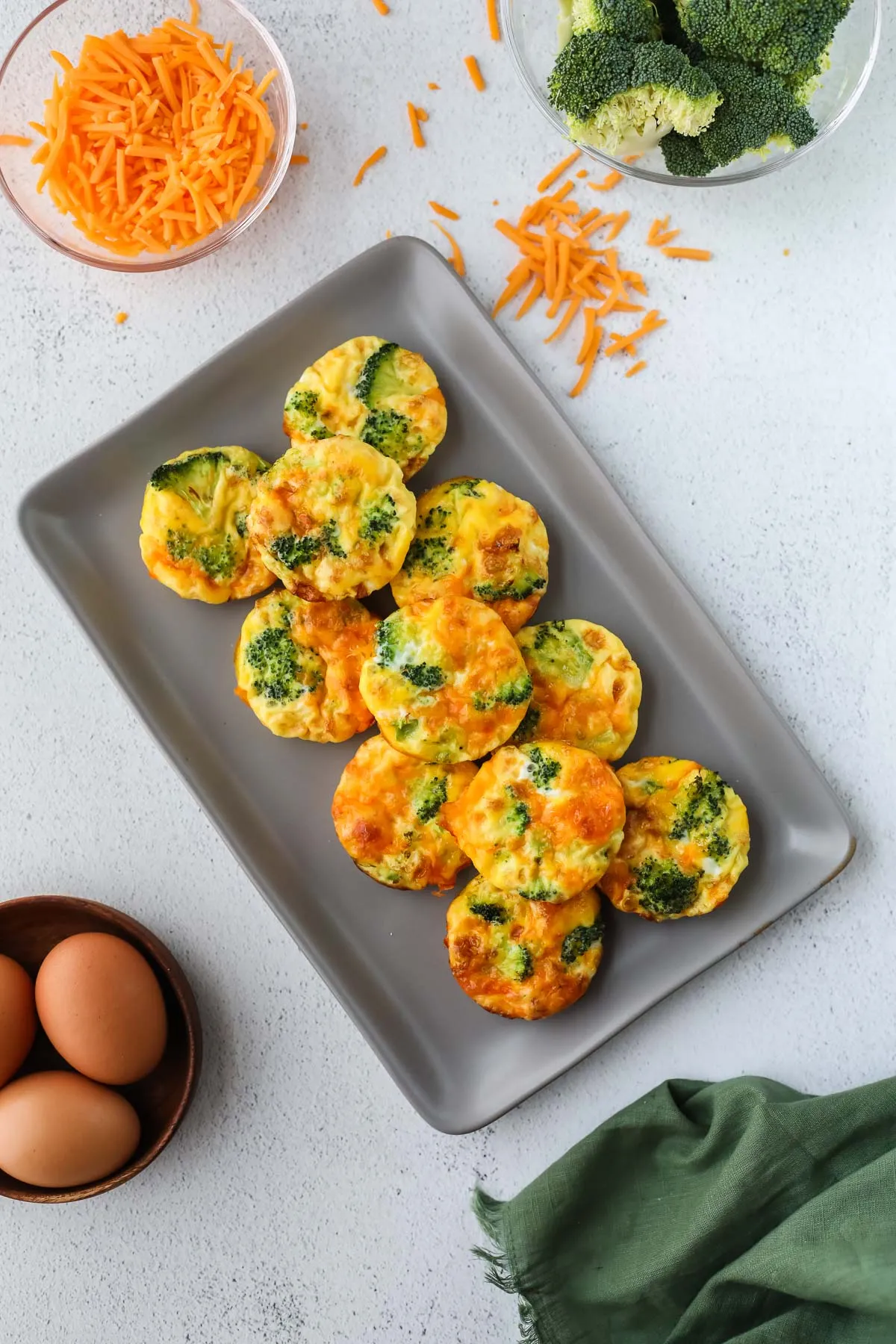 Vegetarian Breakfast Egg Bites