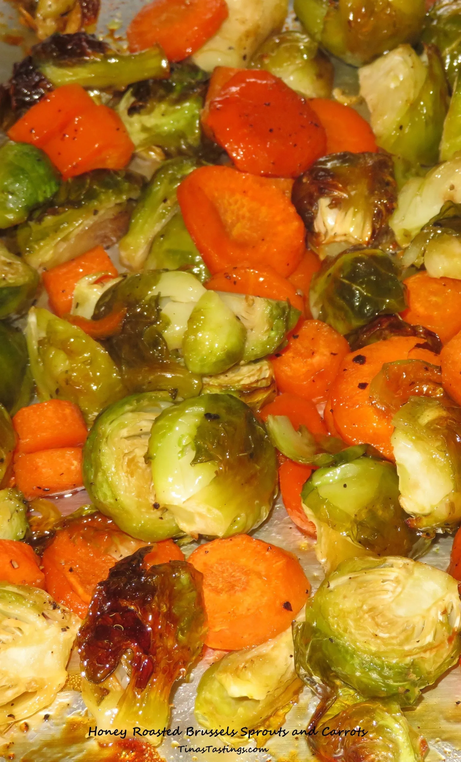 Veggie Roast Brussels Sprouts, Mushrooms, and Carrots