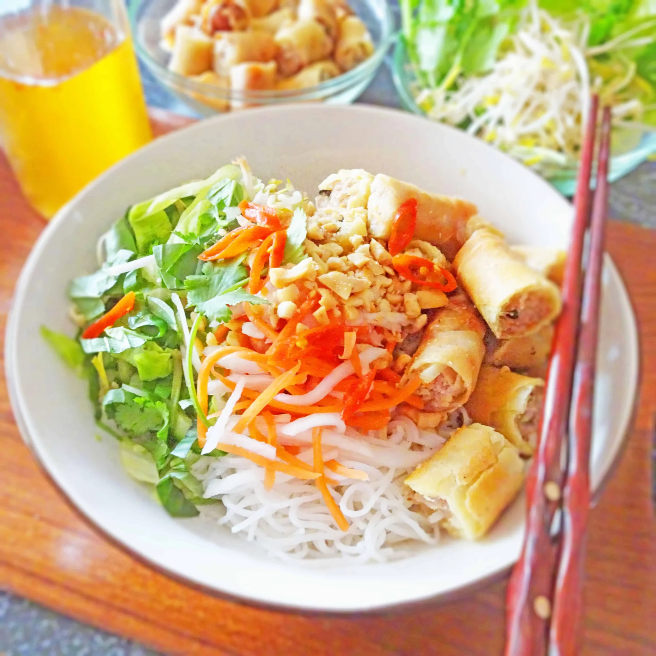Vermicelli Bowl Bun Cha Gio