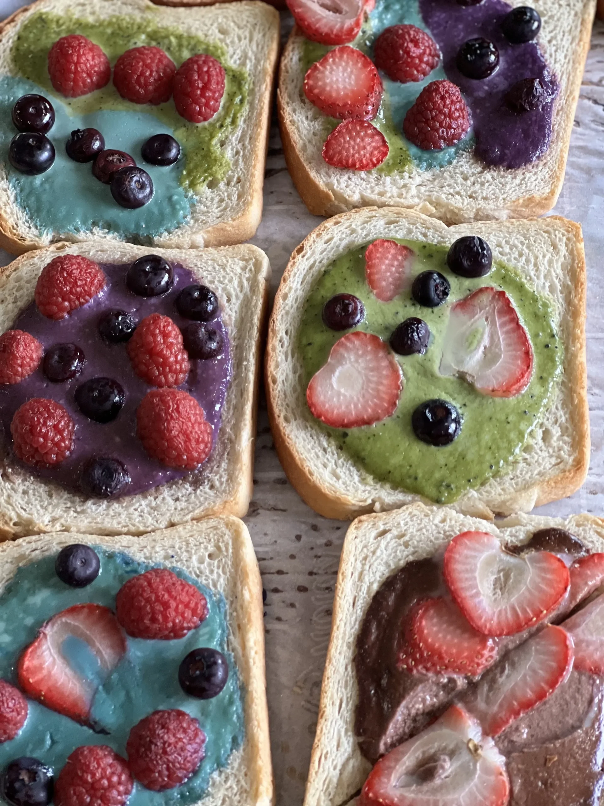 Viral Raspberry Custard Toast