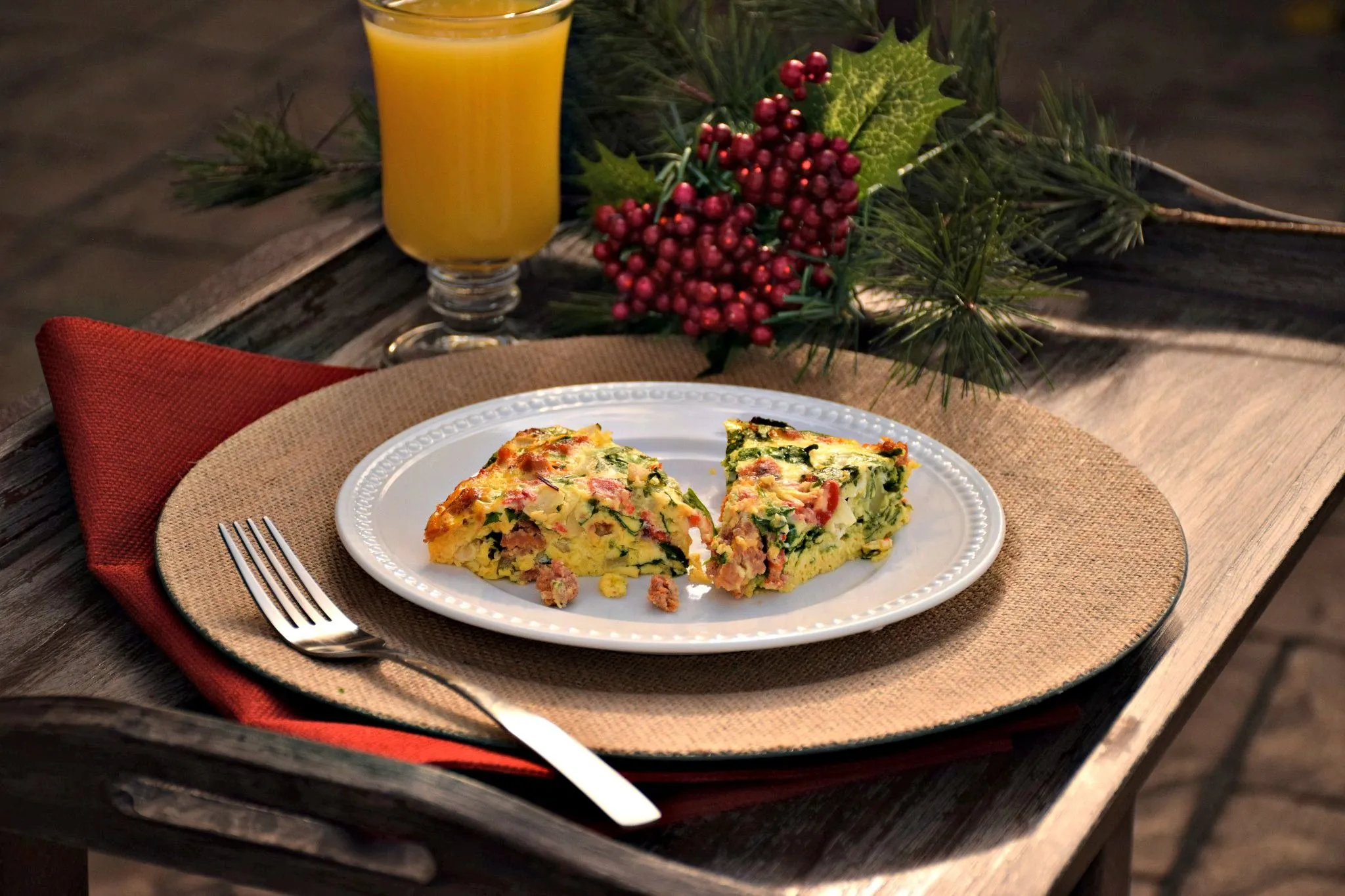 Virgies Holiday Egg Bake