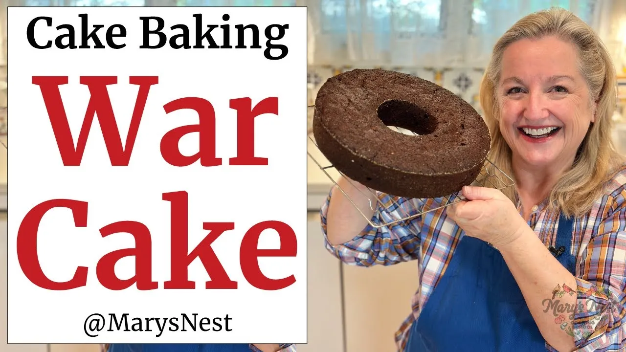 WW I Ration War Cake No Eggs Butter or Milk