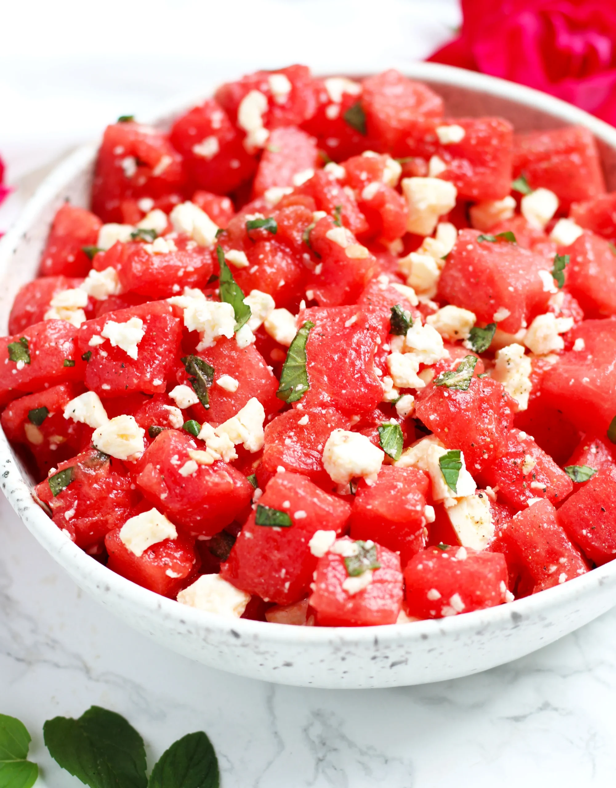 Watermelon Salad with Mint