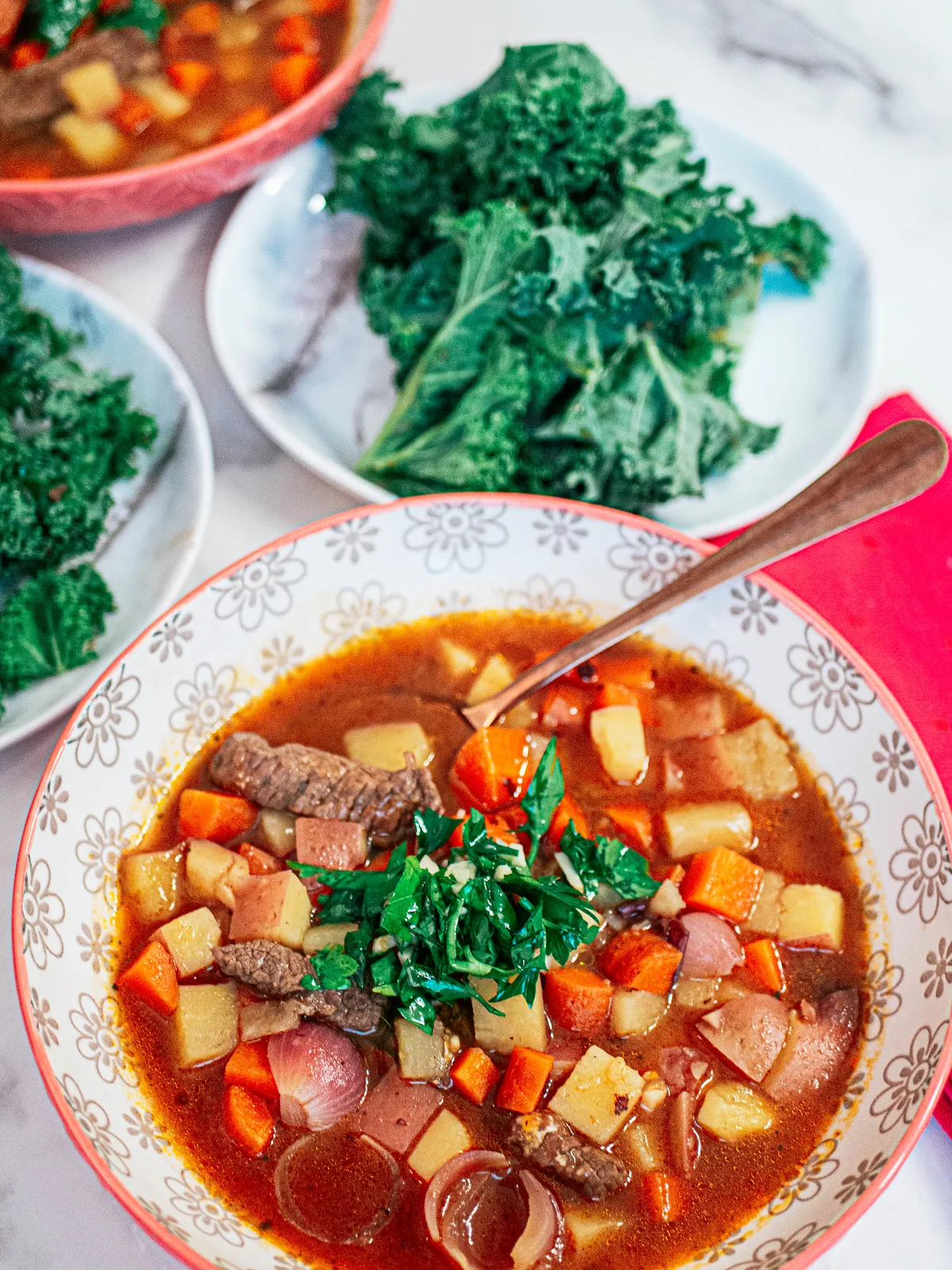 Weight Watchers Irish Stew with Potatoes, Pearl Onions, Carrots