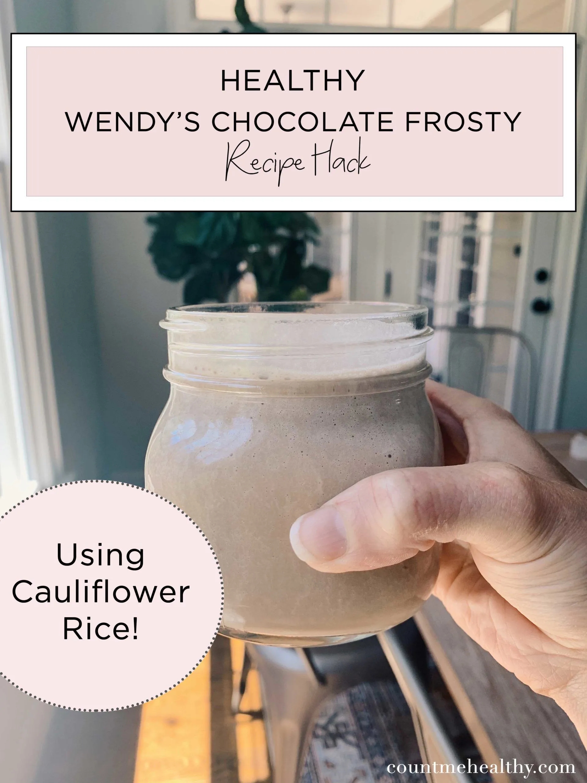 Wendy's Chocolate Frosty Protein Style