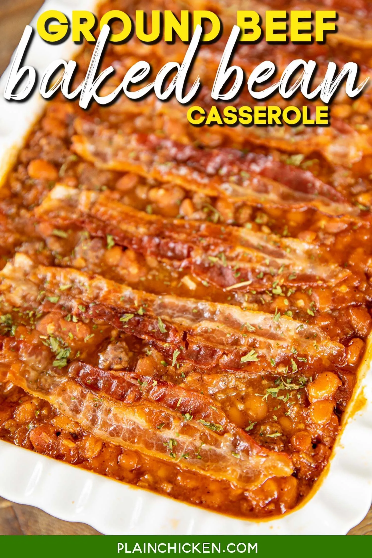 White Bean Meat Casserole