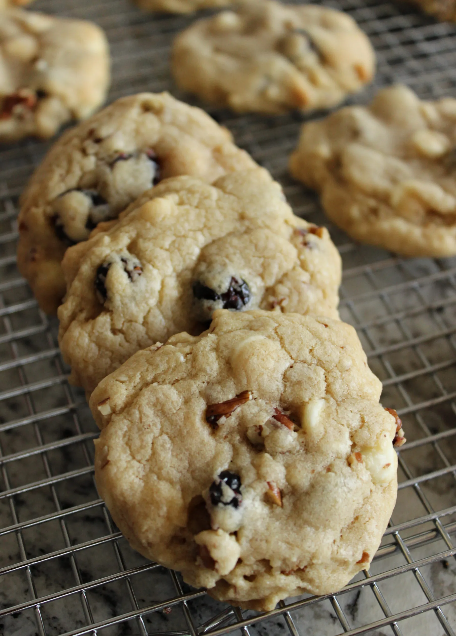 White Chocolate Chip Pecan Cookies
