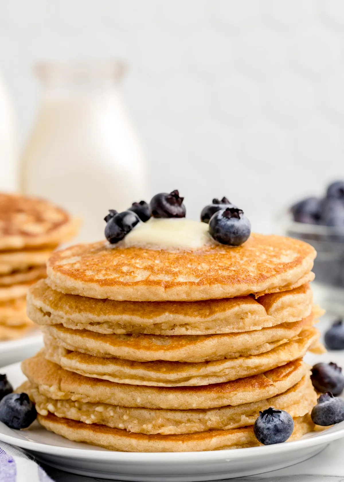 Whole Wheat Blender Pancakes