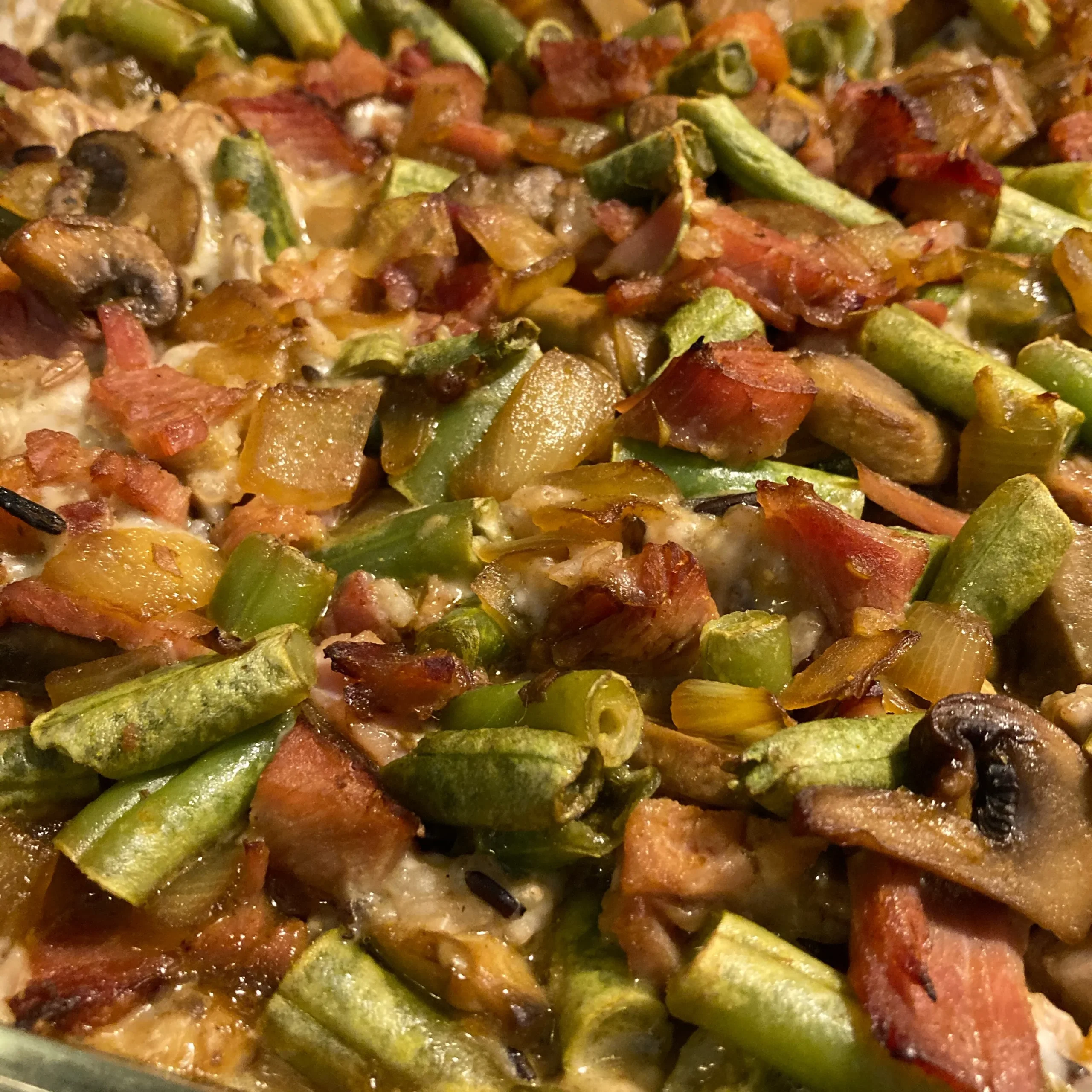 Wild Rice Ham Casserole