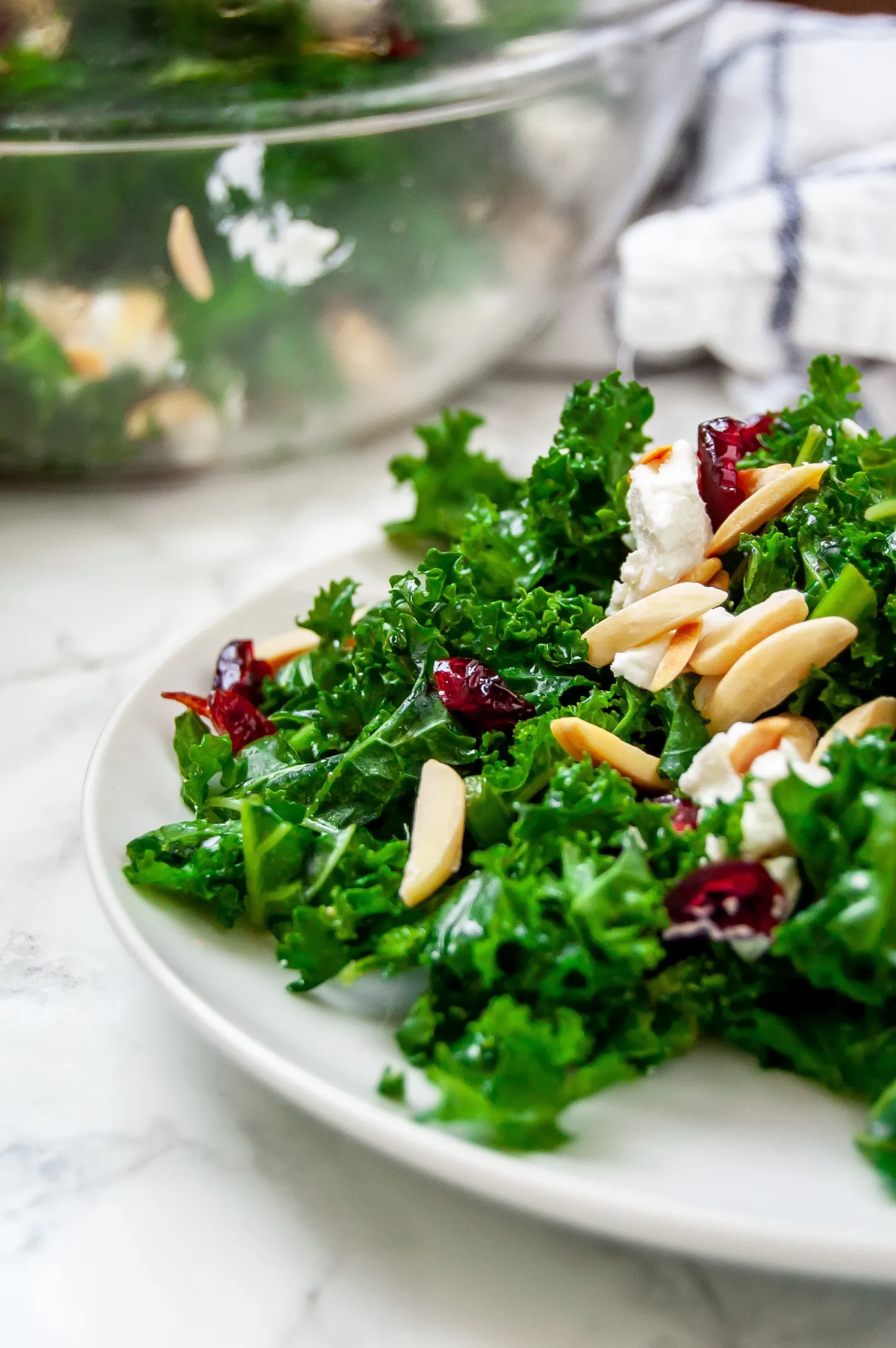 Winter Farmers Market Kale Salad