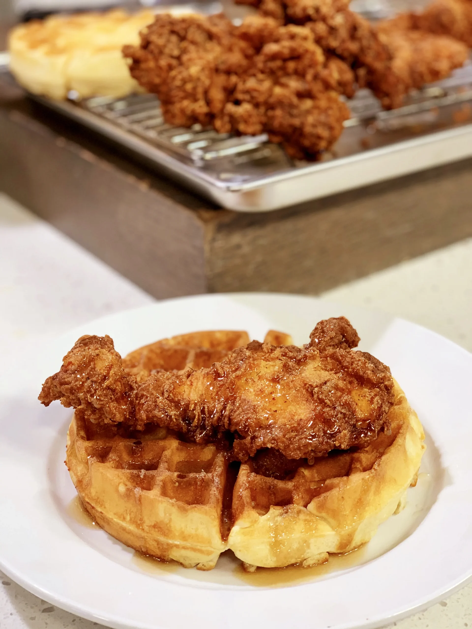 Worth a Try Chicken and Waffles
