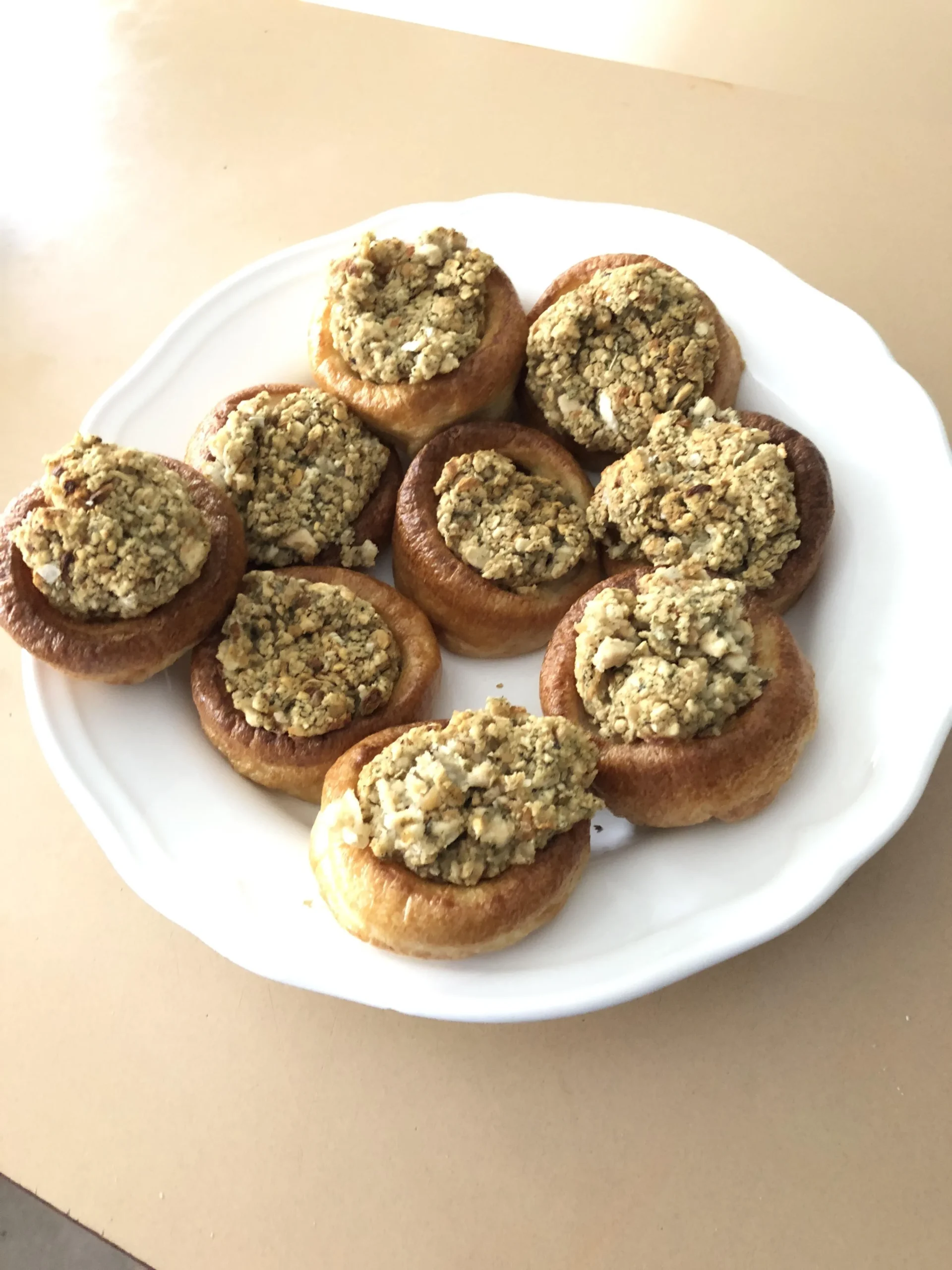 Yorkshire Pudding with Bacon and Sage