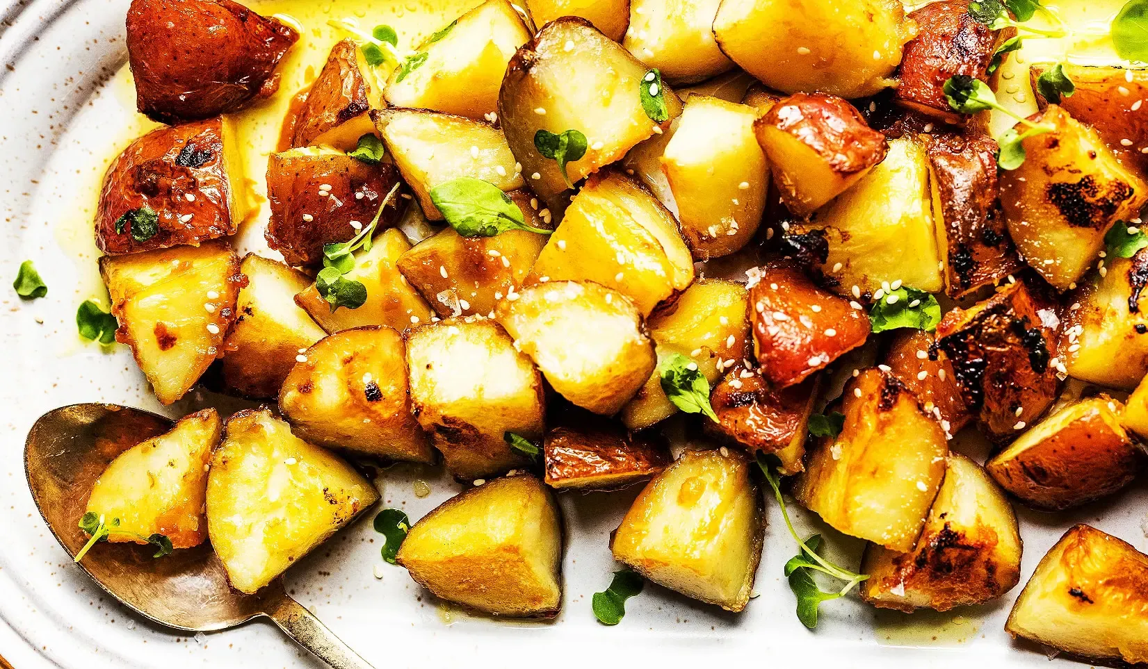 Yuzu Miso Roasted Potatoes