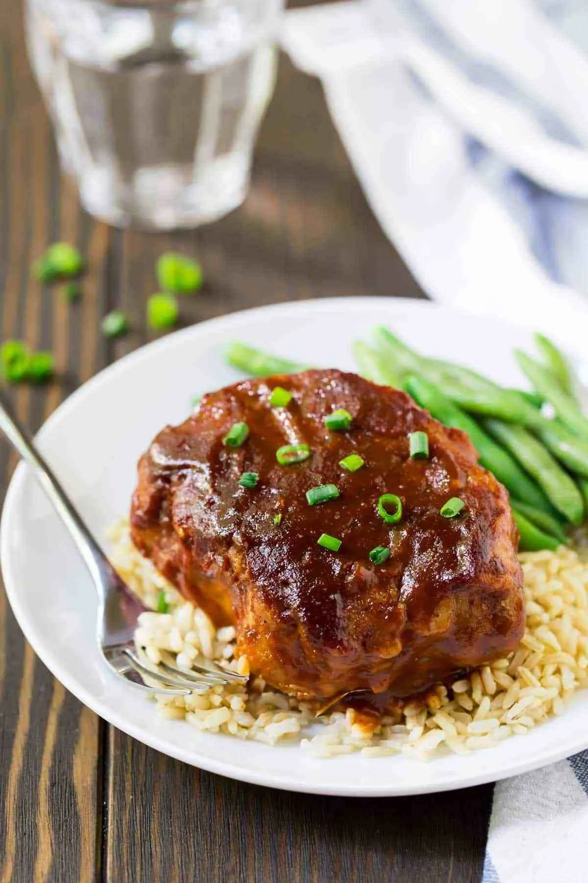 Zesty Slow Cooker Pork Chop Barbecue