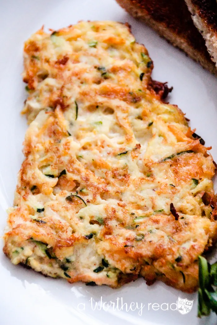 Zucchini Sweet Potato Omelet