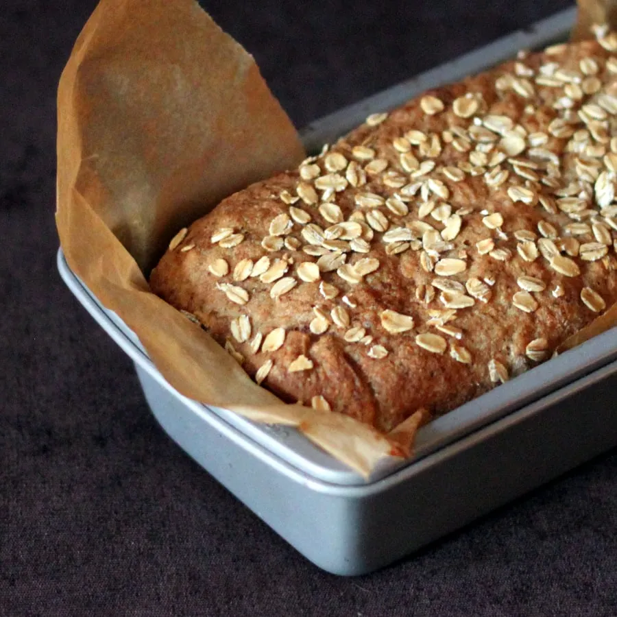 apple pie swirl multigrain bread loaf