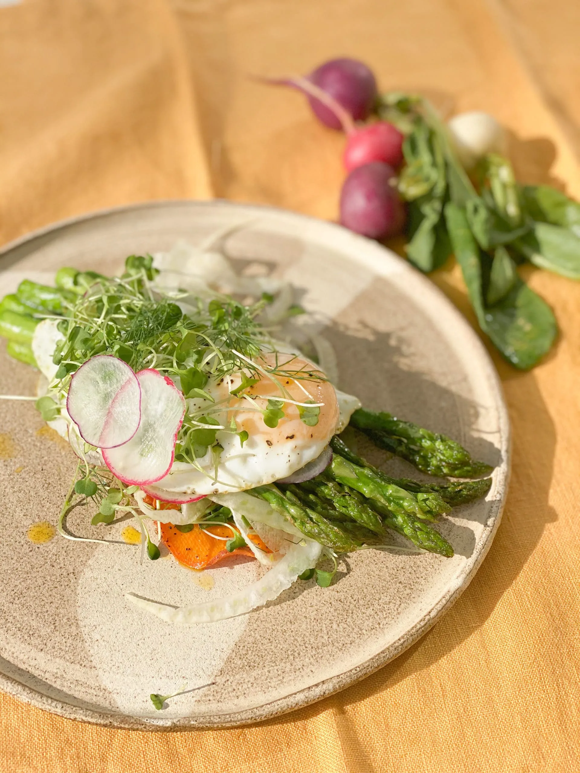 asparagus and potatoes medley