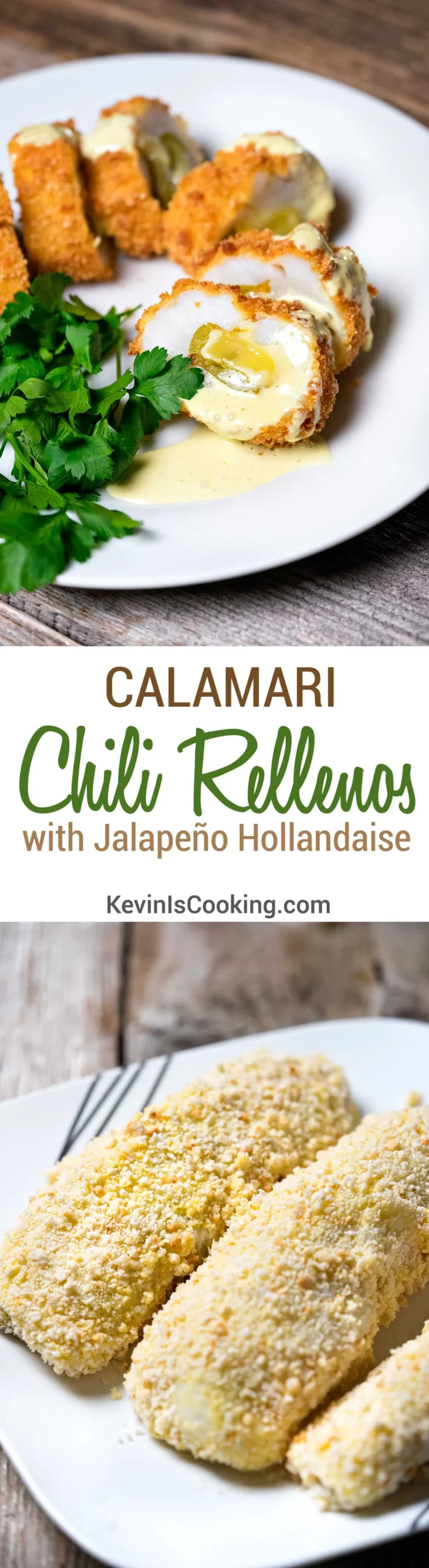 calamari chile rellenos jalapeno hollandaise revisited