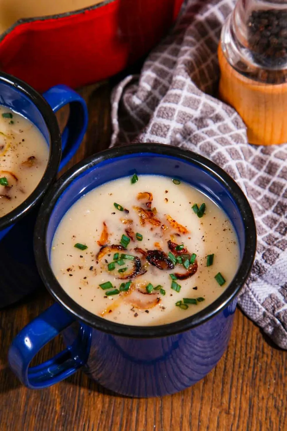 creamy onion soup by sergio and javier torres