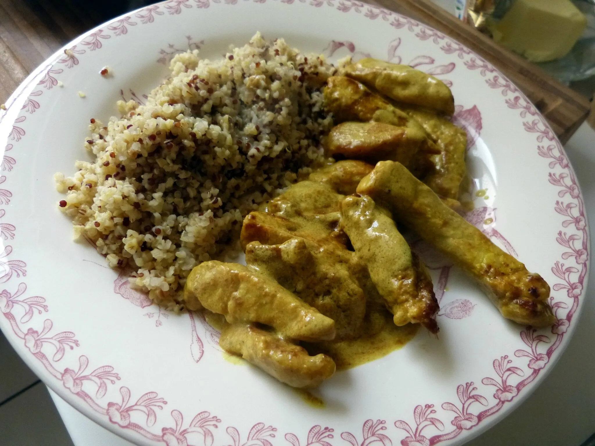 emince de veau au curry girardet