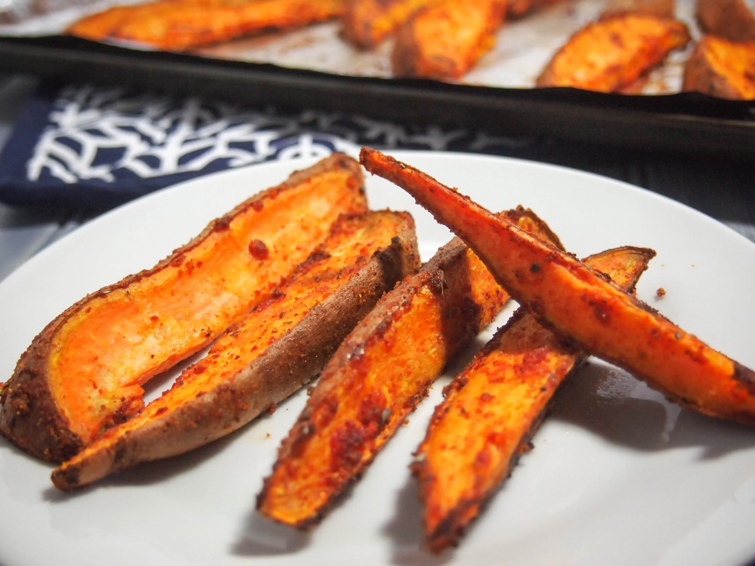 frites de patates douces au miso