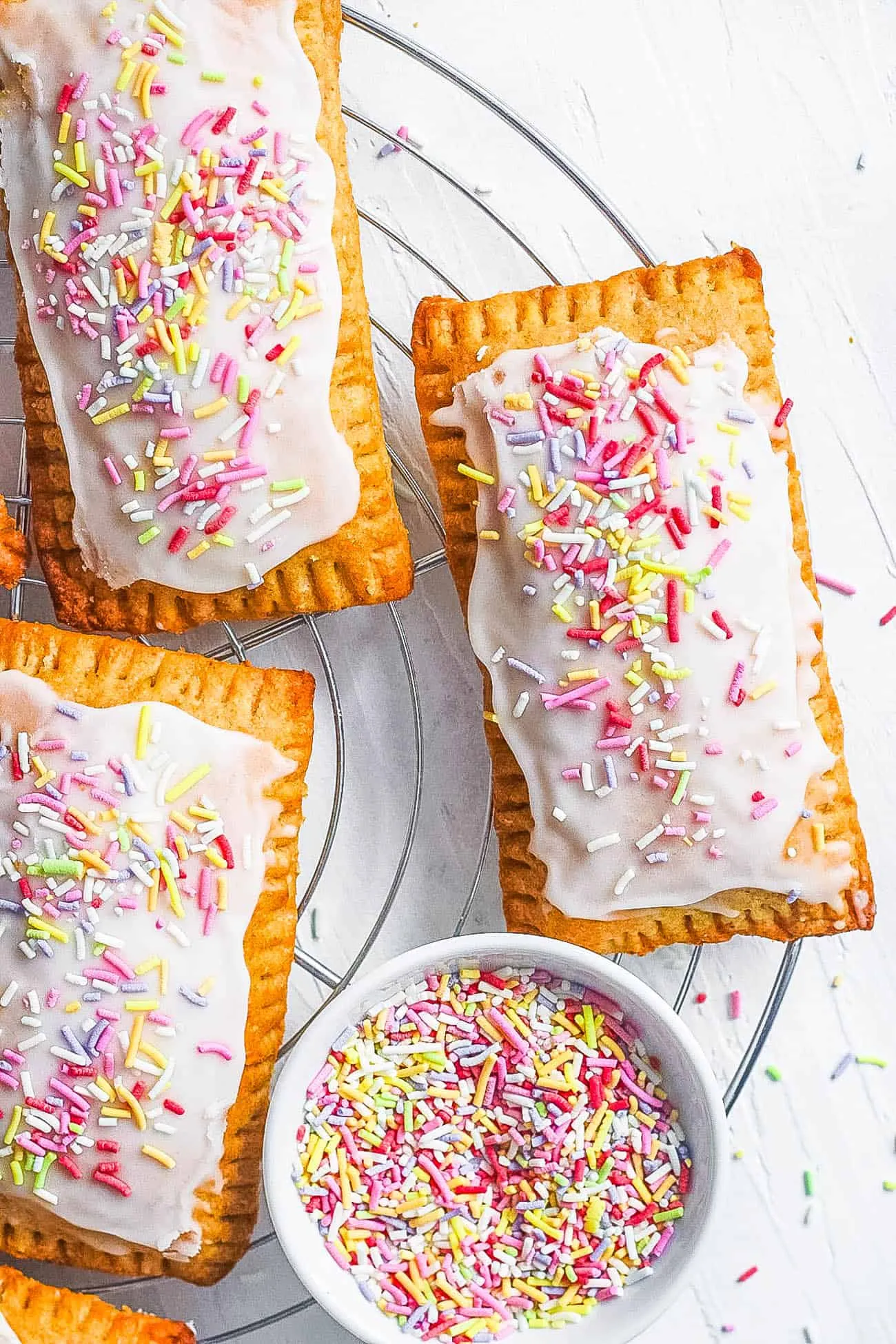 homemade vegan coconut oil pop tarts