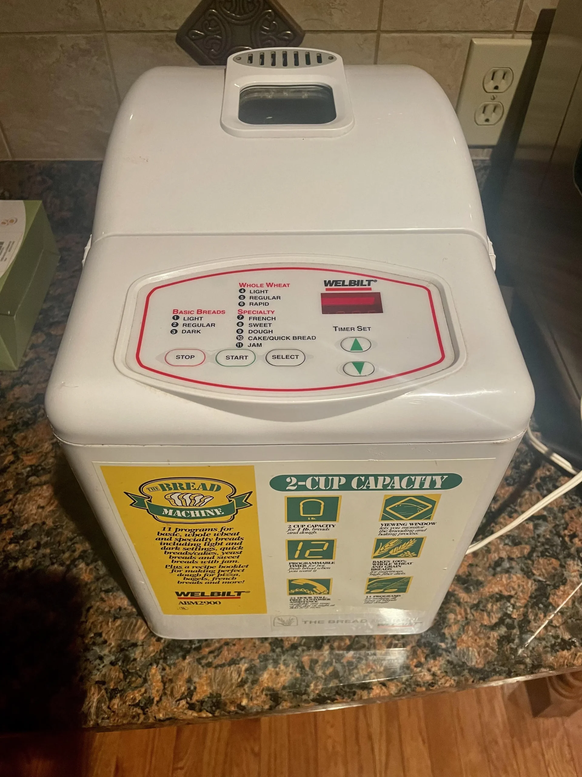 my bread machine wheat bread