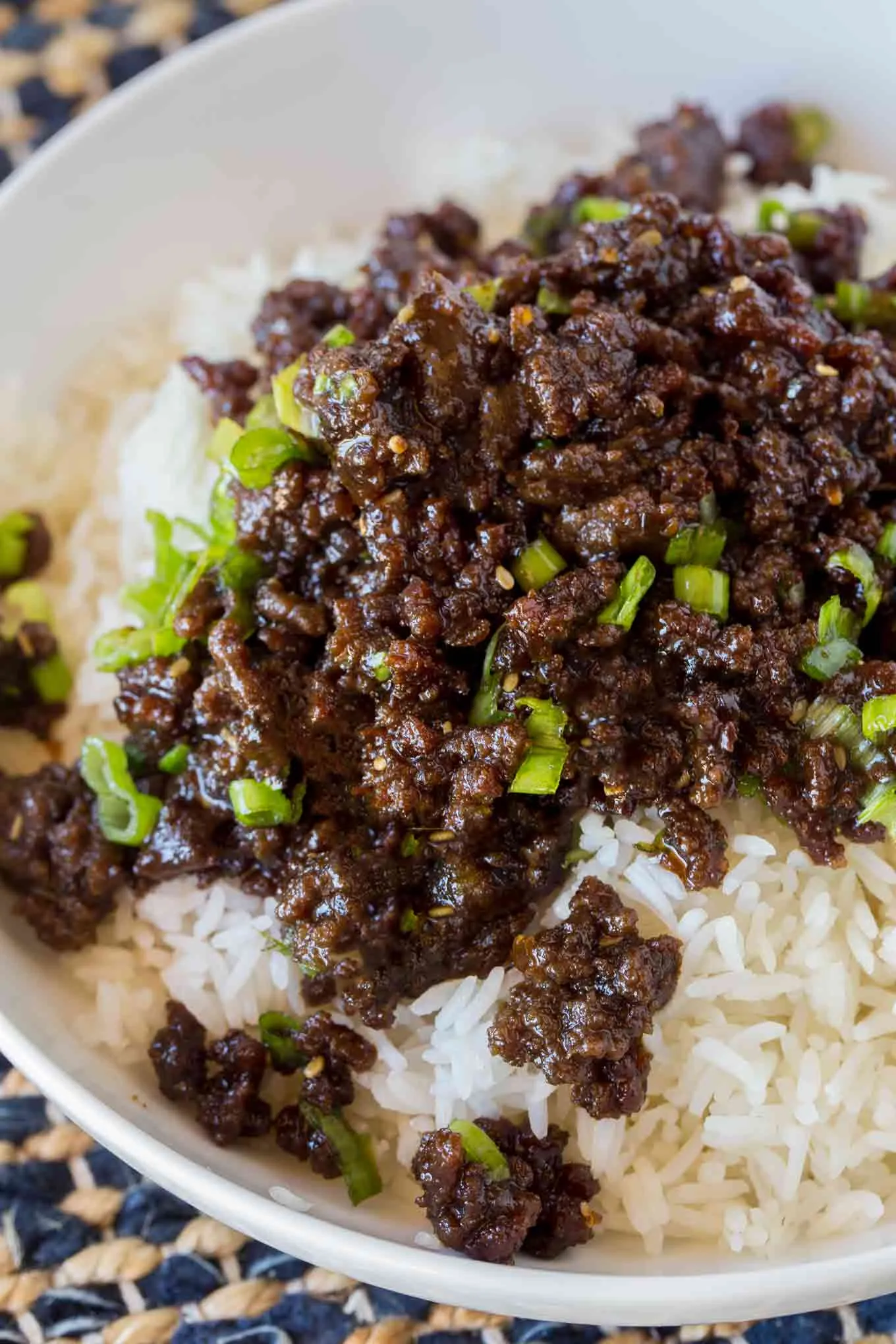 quick korean ground beef