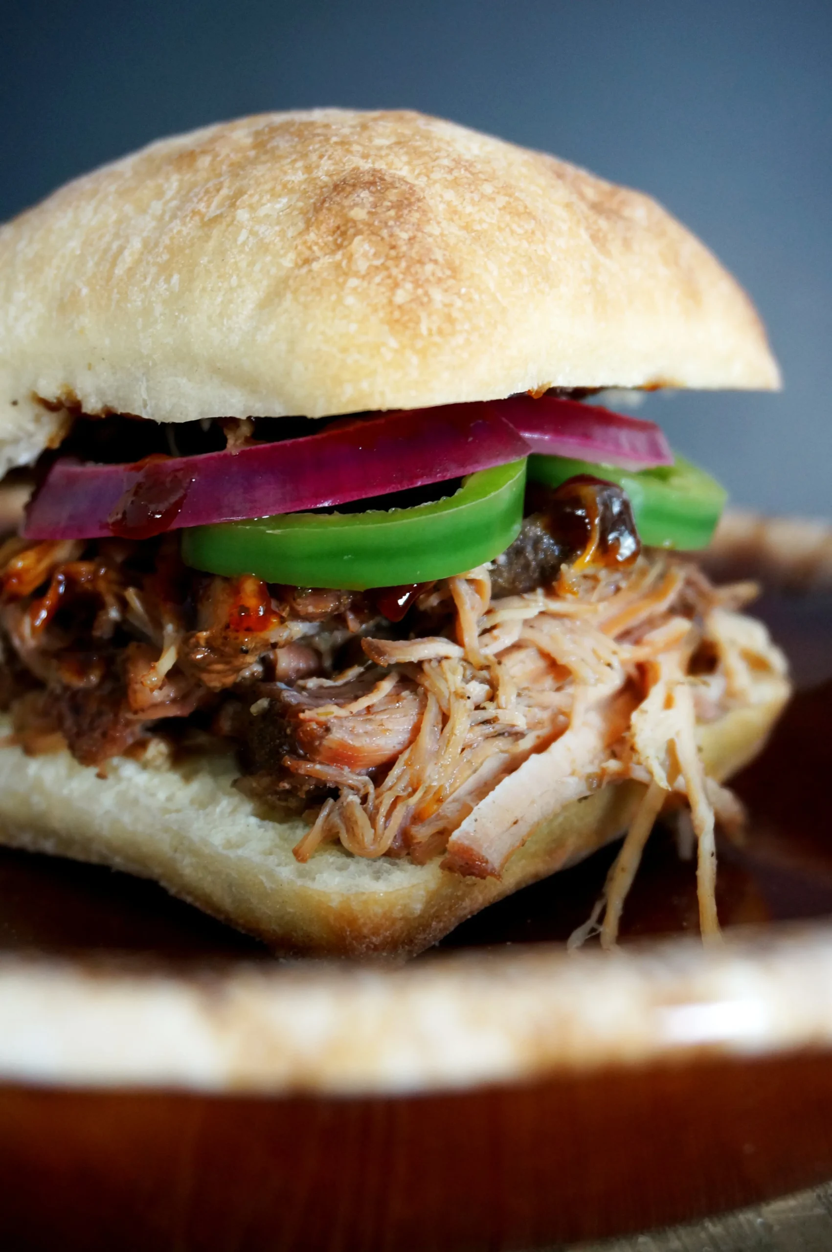 slow cooker pulled pork with dry rub